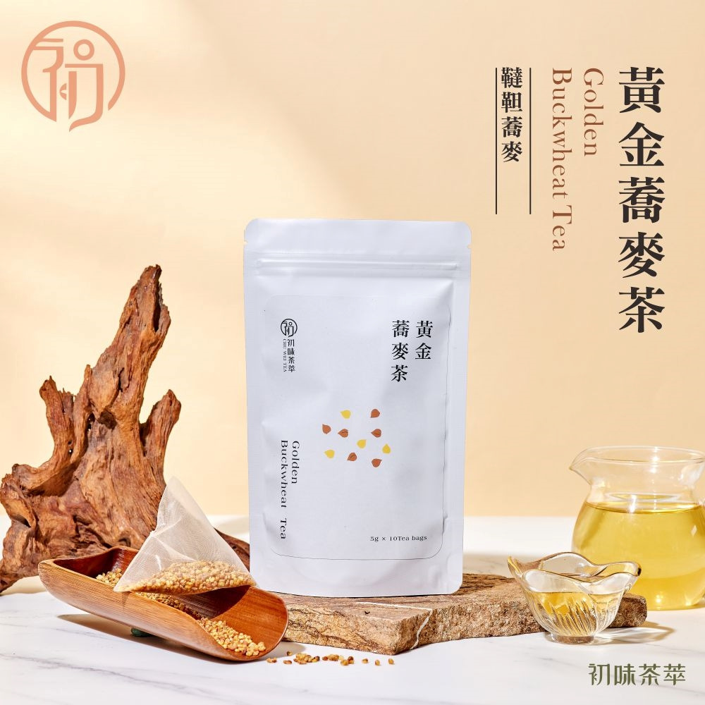 初蔚茶萃｜黃金蕎麥三角立體茶包（10入）
